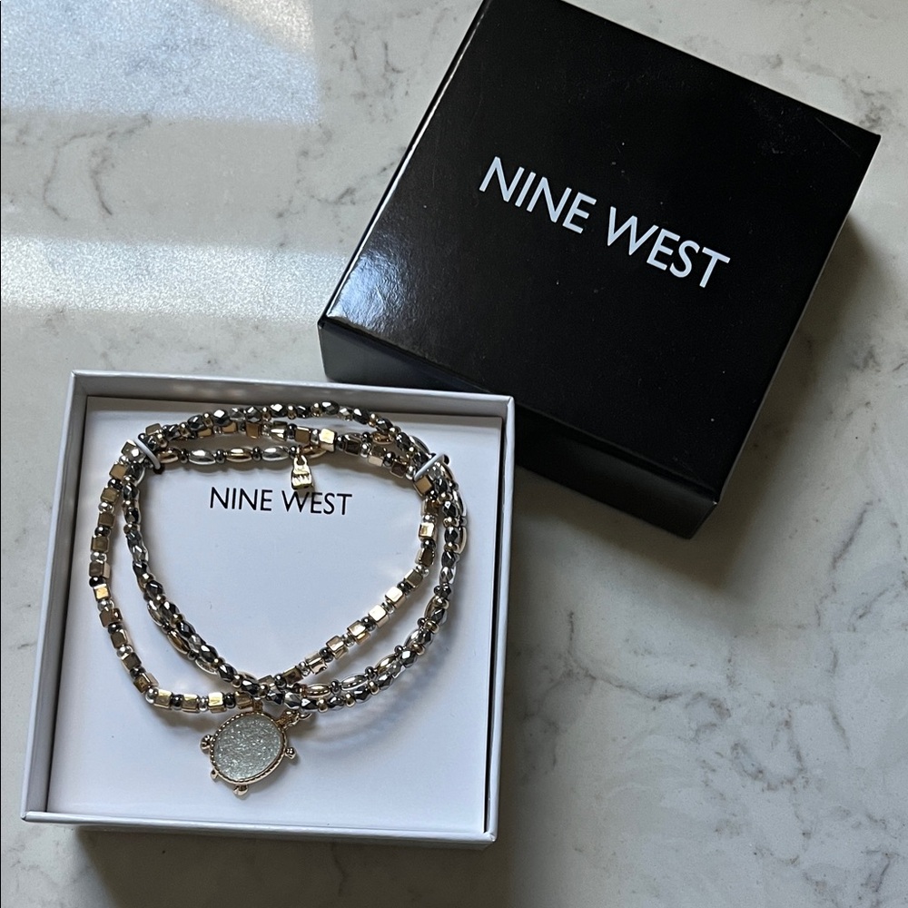 Nine West Dual-Tone Women's Bracelet - new in box